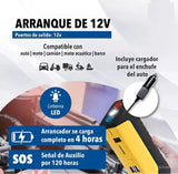🚘 ARRANCADOR DE BATERÍA PORTÁTIL 50800mAh COD 420048 86.9