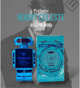 🤖 PERFUME DE HOMBRE ROBOT CELESTE – ECORINCIA 10.40