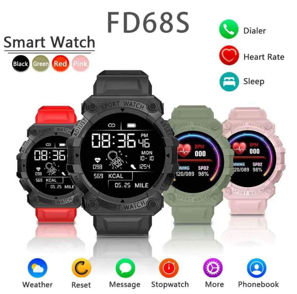 SMART WATCH FD68⌚⚡FD68S COD 340343 9.5